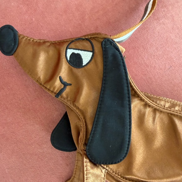 Mini Rodini Brown Dachshund Dog Shaped Shoulder Bag kid purse nwot - Picture 4 of 4